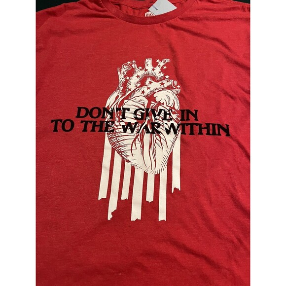 The Lift Box Heart War Within Weightlifting T-Shirt Tee XL Fitness Training - Picture 1 of 6
